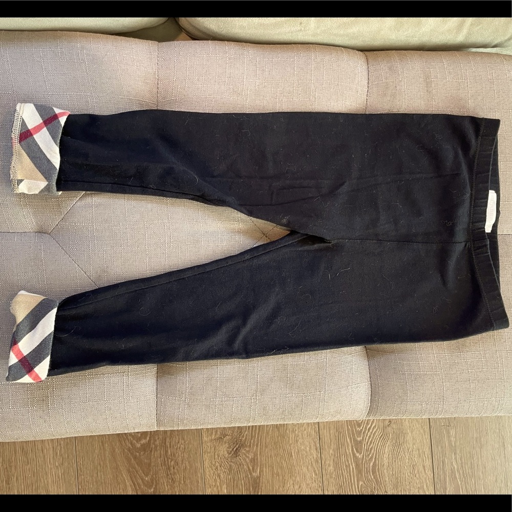 Authentic Burberry Toddler Girls leggings Size 3T